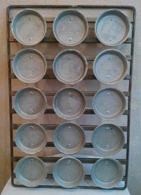 Кассета под гамбургер (15 форм 100х18мм), размер 400/600