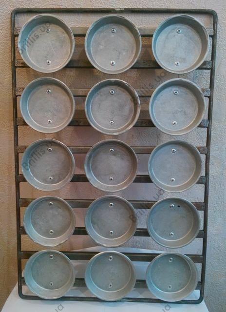 Кассета под гамбургер (15 форм 100х18мм), размер 400/600 - фото № 1