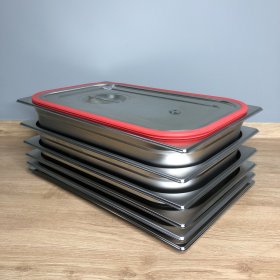 Гастроемкость нержавеющая Brillis GN 1/1 - 100 mm - фото № 6