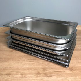 Гастроемкость нержавеющая Brillis GN 1/1 - 100 mm - фото № 4