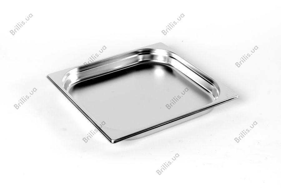 Гастроємність нержавіюча Brillis GN 2/3 - 40 mm - фото № 1