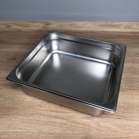 Гастроемкость нержавеющая Brillis GN 2/3 - 100 mm - фото № 2