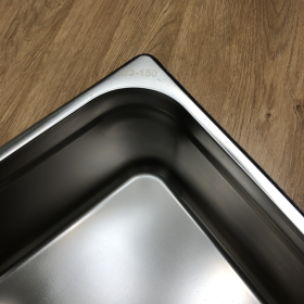 Гастроемкость нержавеющая Brillis GN 2/3 - 150 mm - фото № 3