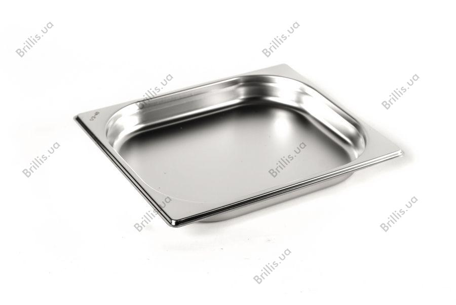 Гастроемкость нержавеющая Brillis GN 1/2 - 40 mm - фото № 1