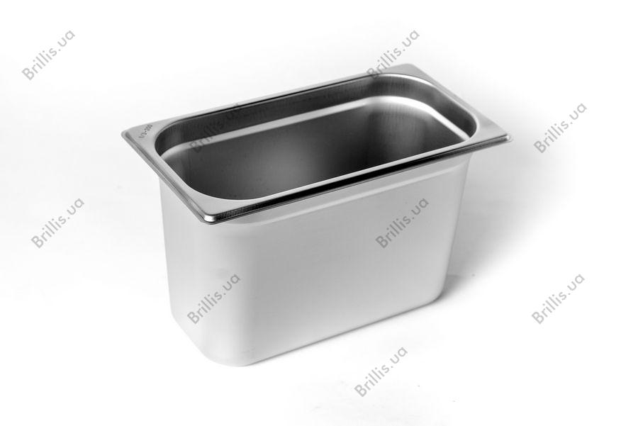 Гастроємність нержавіюча Brillis GN 1/3 - 200 mm - фото № 1