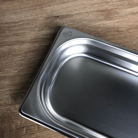 Гастроемкость нержавеющая Brillis GN 1/4 - 40 mm - фото № 3