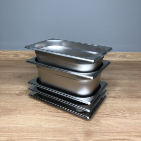 Гастроемкость нержавеющая Brillis GN 1/4 - 40 mm - фото № 4