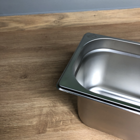 Гастроємність нержавіюча Brillis GN 1/4 - 150 mm - фото № 3