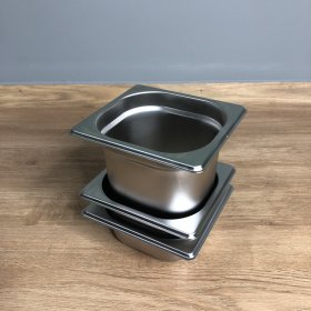 Гастроємність нержавіюча Brillis GN 1/6 - 100 mm - фото № 5