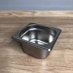 Гастроємність нержавіюча Brillis GN 1/6 - 100 mm - фото № 2