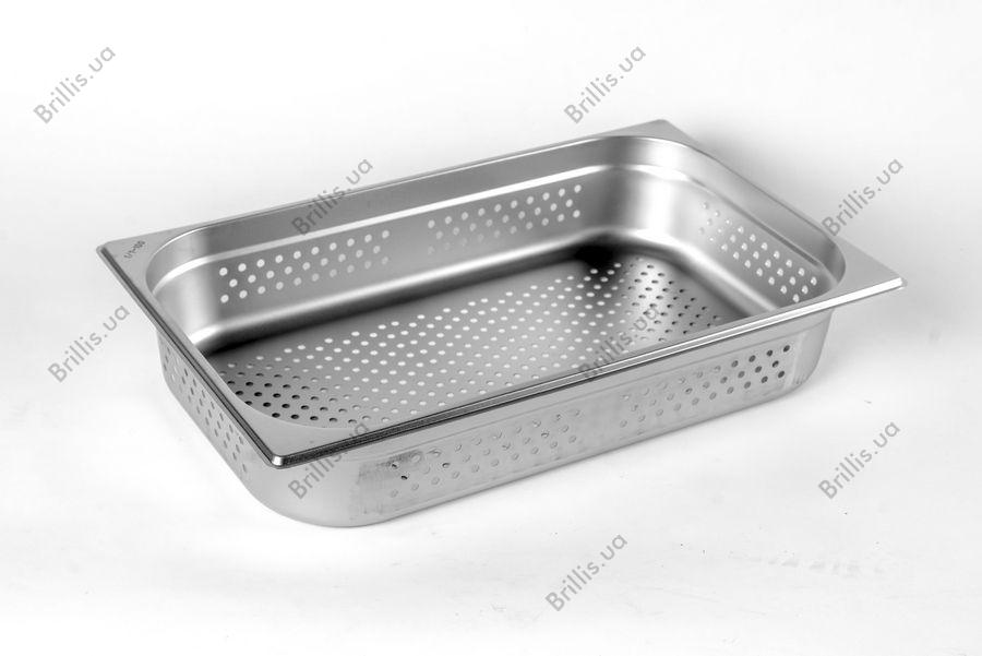 Гастроємність Brillis перфорована н/с 1/1x100 мм - фото № 1