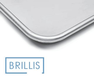Противень алюминиевый Brillis 330х450х25 - фото № 2