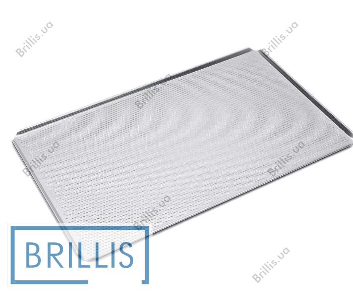 Противень из алюминия перфорированный Brillis 600x400х10 - фото № 1