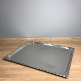 Гастроемкость Brillis н/ж сталь GN 2/1-20 мм (650x530x20мм) - фото № 3