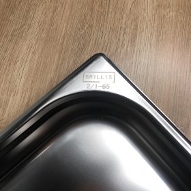 Гастроємність Brillis н/ж сталь GN 2/1-65 мм (650x530x65мм) - фото № 4