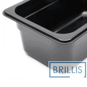 Гастроемкость РС 1/4-100 мм из поликарбоната Brillis (265х162х100) - фото № 2