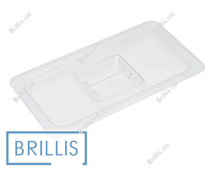 Кришка з полікарбонату GN 1/3 Brillis (325х176)  - фото № 1