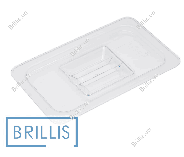 Крышка из поликарбоната GN 1/4 Brillis (265х162) - фото № 1