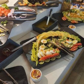 Блюдо презентаційне (430х250х20) Brillis з меламіну  - фото № 4