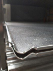 Противень алюминиевый Brillis 780х580х10 гладкий  - фото № 3