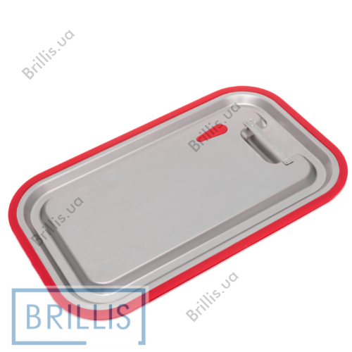 Крышка н/ж Brillis GN 1/1 с силиконовым уплотнителем для гастроемкости  - фото № 1