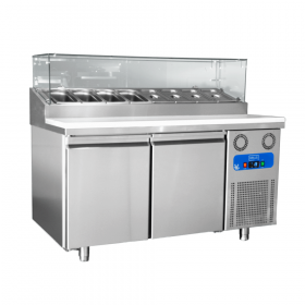 Стол холодильный для пиццы BRILLIS BMN155-R290