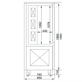 Аппарат шоковой заморозки BRILLIS VBL15-R290 - фото № 3