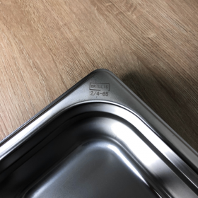 Гастроємність нержавіюча BRILLIS GN 2/4-65 мм - фото № 3