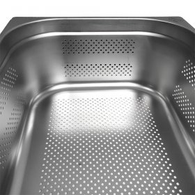 Гастроемкость BRILLIS перфорированная н/с GN 1/1-150 мм - фото № 4