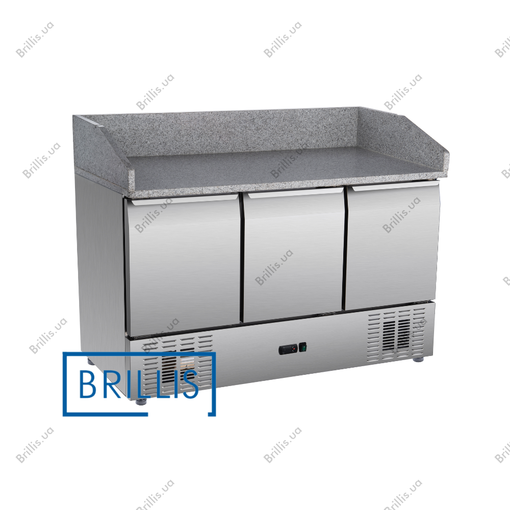 Стіл холодильний для піци тридверний BRILLIS PZ903 - фото № 1
