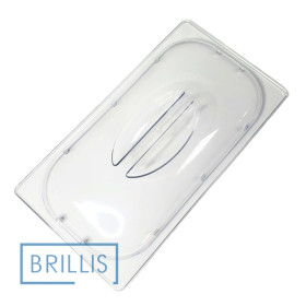 Кришка гастроємності BRILLIS з полікарбонату GN 1/3, прозора купольна - фото № 3