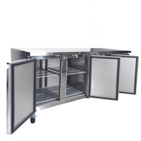 Стол холодильный трехдверный энергоэффективный BRILLIS G-UGN3100TN - фото № 6