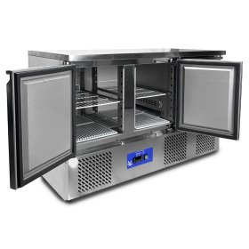 Стол холодильный трехдверный энергоэффективный BRILLIS G-S903V S/S TOP - фото № 4