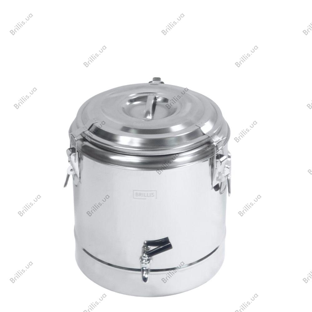 Термоведро с краном BRILLIS WH3101(SS201) - фото № 1