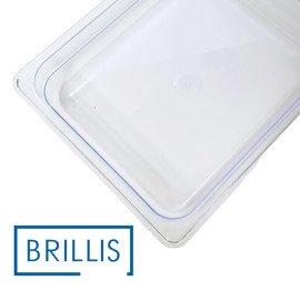 Гастроемкость BRILLIS из поликарбоната GN 1/2-65 мм, прозрачная - фото № 4