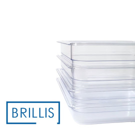 Гастроемкость BRILLIS из поликарбоната GN 1/2-150 мм, прозрачная - фото № 7