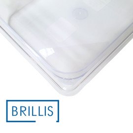 Гастроемкость BRILLIS из поликарбоната GN 1/2-150 мм, прозрачная - фото № 4