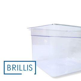 Гастроемкость BRILLIS из поликарбоната GN 1/2-200 мм, прозрачная - фото № 3