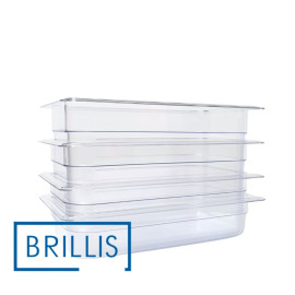 Гастроемкость BRILLIS из поликарбоната GN 1/3-65 мм, прозрачная - фото № 6