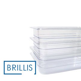Гастроемкость BRILLIS из поликарбоната GN 1/3-65 мм, прозрачная - фото № 7