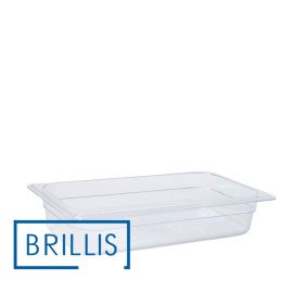 Гастроемкость BRILLIS из поликарбоната GN 1/3-65 мм, прозрачная