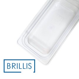 Гастроемкость BRILLIS из поликарбоната GN 1/3-65 мм, прозрачная - фото № 4