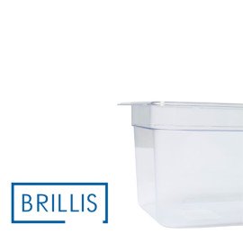 Гастроемкость BRILLIS из поликарбоната GN 1/3-150 мм, прозрачная - фото № 3