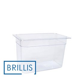 Гастроемкость BRILLIS из поликарбоната GN 1/3-200 мм, прозрачная