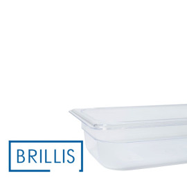 Гастроемкость BRILLIS из поликарбоната GN 1/4-65 мм, прозрачная - фото № 3