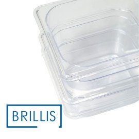 Гастроемкость BRILLIS из поликарбоната GN 1/6-100 мм, прозрачная - фото № 6