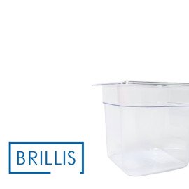 Гастроємність BRILLIS із полікарбонату GN 1/6-150 мм, прозора - фото № 3