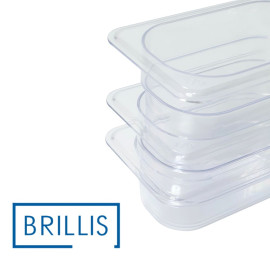 Гастроемкость BRILLIS из поликарбоната GN 1/9-100 мм, прозрачная - фото № 7