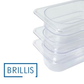 Гастроемкость BRILLIS из поликарбоната GN 1/9-150 мм, прозрачная - фото № 7