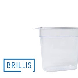 Гастроемкость BRILLIS из поликарбоната GN 1/9-150 мм, прозрачная - фото № 3